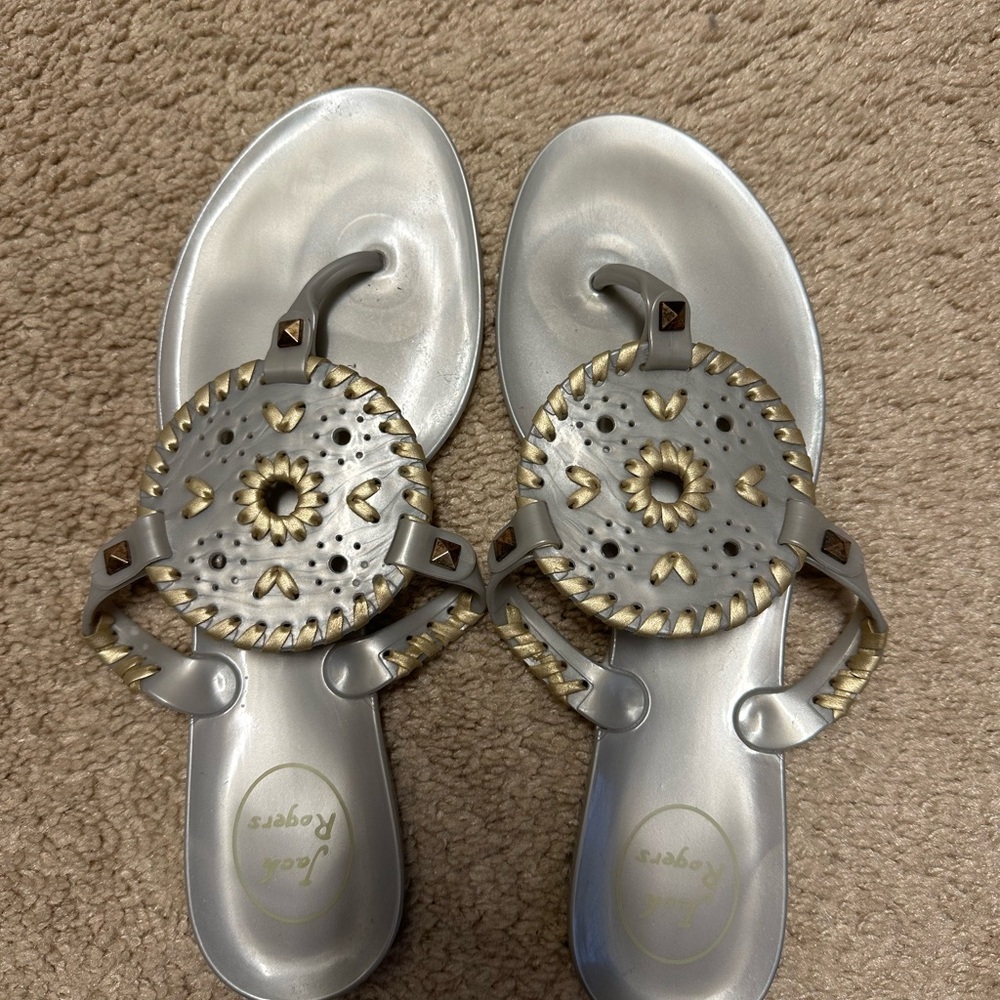 Jack Rogers Jelly Flat Sandals